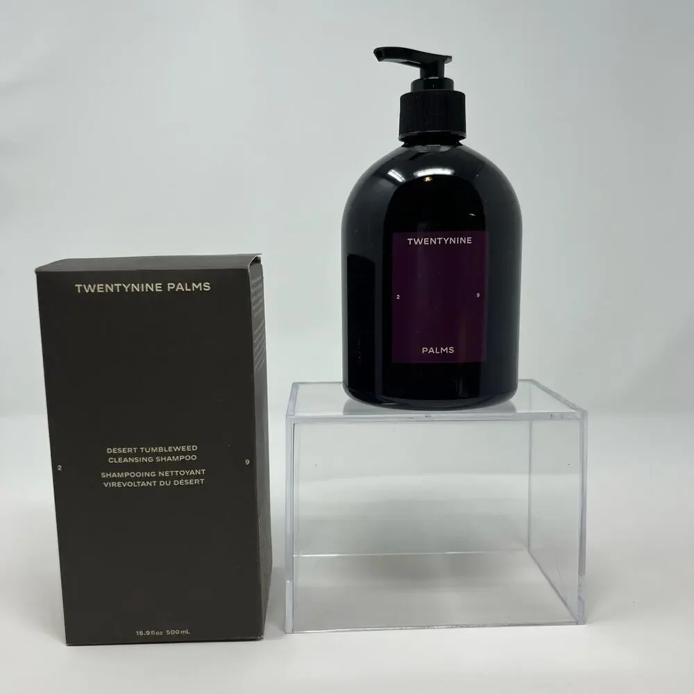 NIB 29 Palms Shampoo Desert Tumble Weed Cleansing Shampoo
